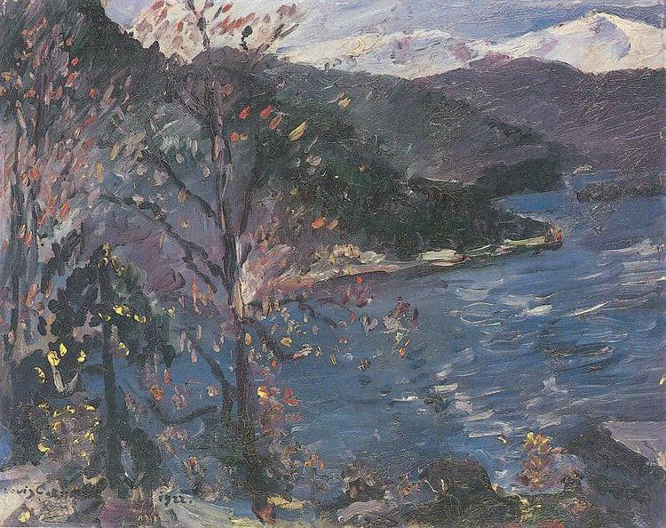 Lovis Corinth Walchensee im Herbst oil painting picture